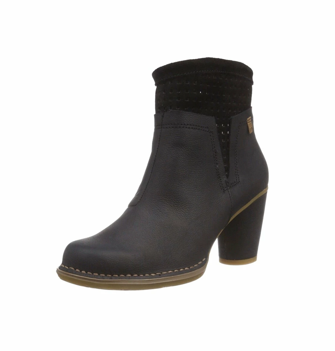 El Naturalista Ladies Boots El Naturalista N495 Black Zip Ankle Boot Made In Spain 1 El Naturalista Ladies Boots El Naturalista N495 Black Zip Ankle Boot Made In Spain