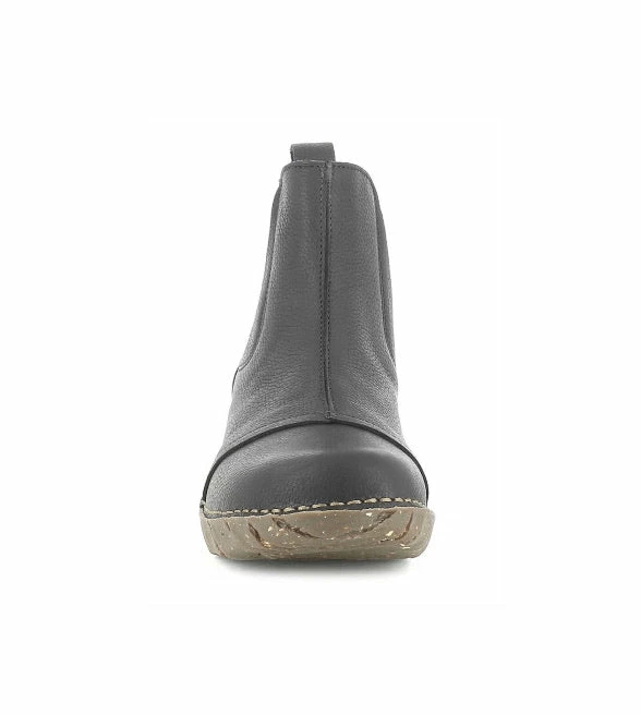 El Naturalista Ladies Boots El Naturalista N158 Black Pull On Ankle Boot Made In Spain 3 El Naturalista Ladies Boots El Naturalista N158 Black Pull On Ankle Boot Made In Spain - Image 3