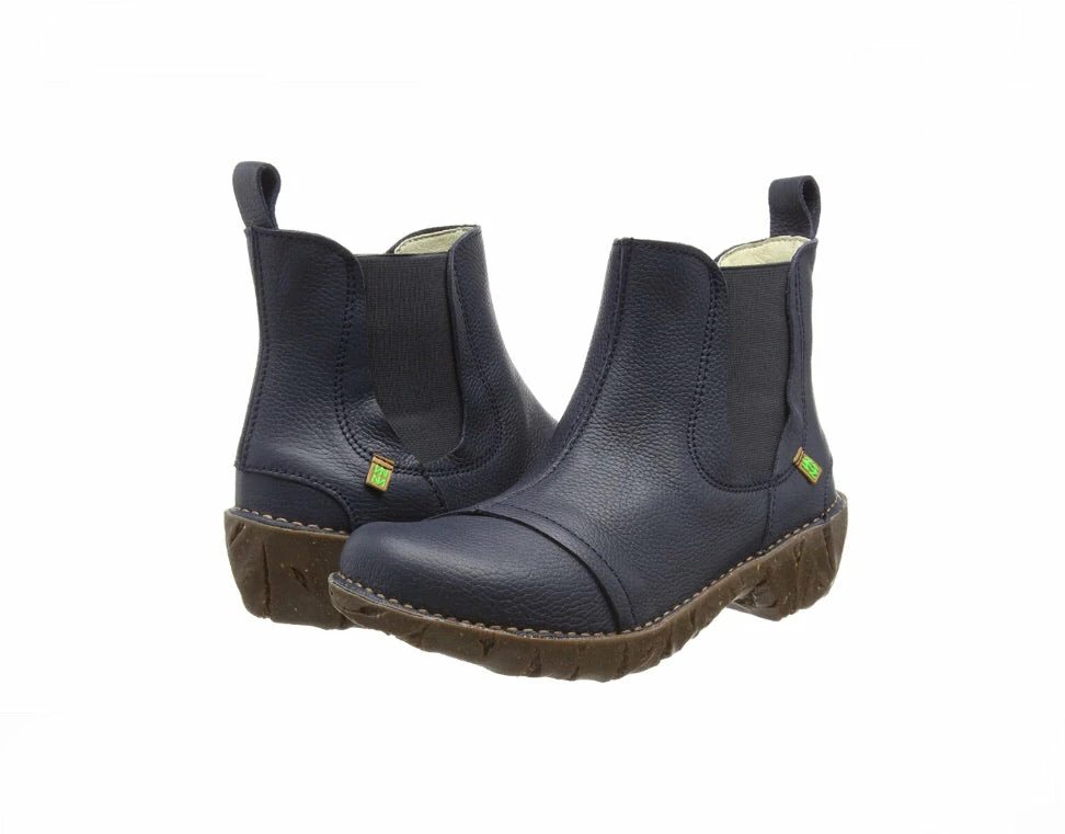 El Naturalista Ladies Boots El Naturalista N158 Ocean Blue Pull On Ankle Boot Made In Spain 6 El Naturalista Ladies Boots El Naturalista N158 Ocean Blue Pull On Ankle Boot Made In Spain - Image 6