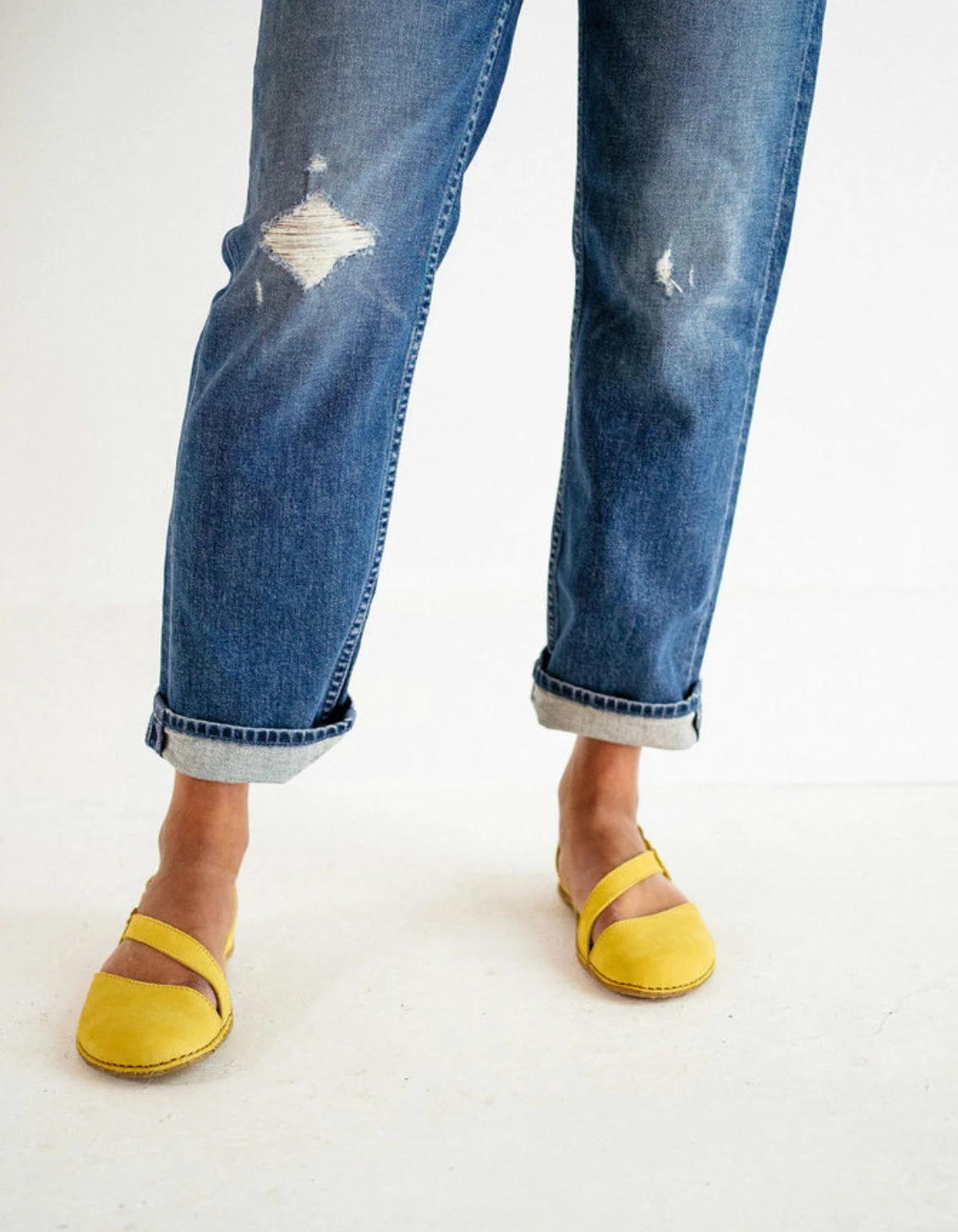 El Naturalista Ladies Shoes El Naturalista 5813 Panglao Curry Yellow Pleasant Flats Made In Spain 2 El Naturalista Ladies Shoes El Naturalista 5813 Panglao Curry Yellow Pleasant Flats Made In Spain - Image 2