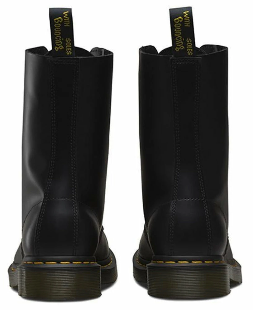 Dr. Martens Boots Dr. Martens 1490 Black Smooth 10 Eyelet Boot 6 Dr. Martens Boots Dr. Martens 1490 Black Smooth 10 Eyelet Boot - Image 6