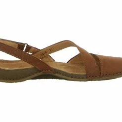El Naturalista Ladies Shoes El Naturalista 5813 Panglao Wood Light Tan Pleasant Flats Made In Spain