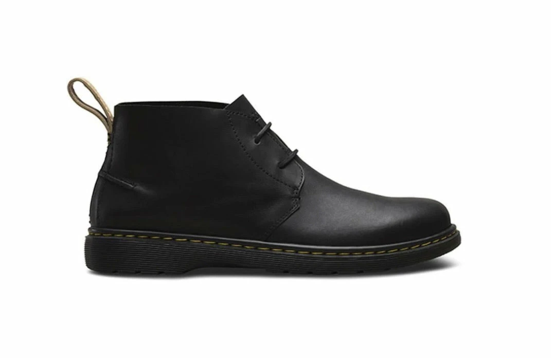 Dr. Martens Boots Dr. Martens Ember Black Softwair 2 Eyelet Ankle Boot 4 Dr. Martens Boots Dr. Martens Ember Black Softwair 2 Eyelet Ankle Boot - Image 4