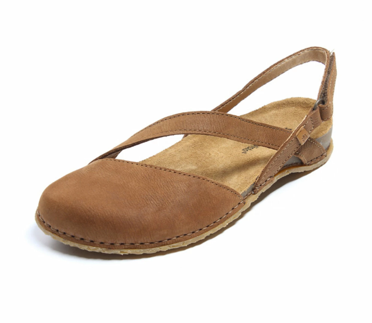 El Naturalista Ladies Shoes El Naturalista 5813 Panglao Wood Light Tan Pleasant Flats Made In Spain 8 El Naturalista Ladies Shoes El Naturalista 5813 Panglao Wood Light Tan Pleasant Flats Made In Spain - Image 8