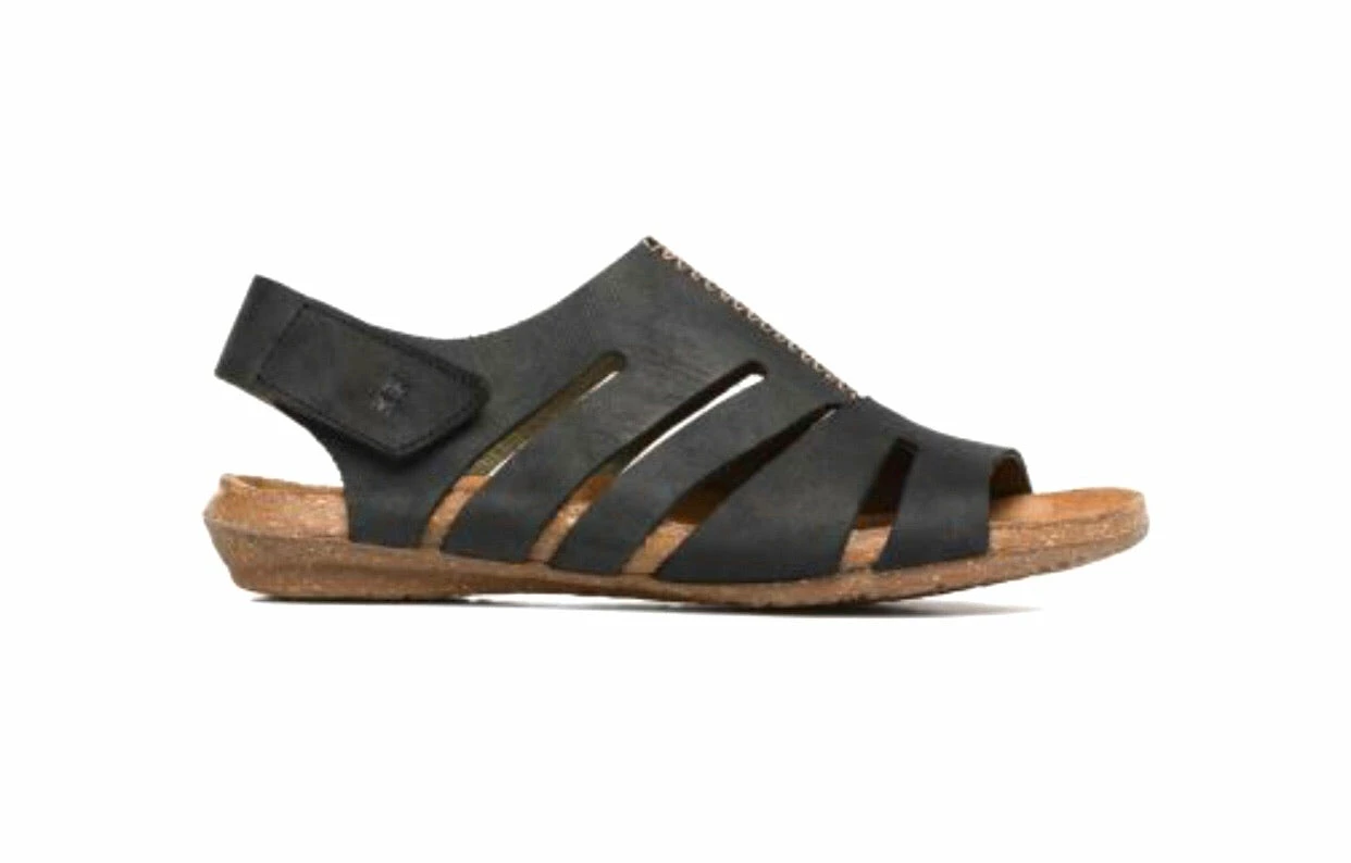El Naturalista Ladies Shoes El Naturalista 5065 Black Pleasant Wakataua Sandal Made In Spain 8 El Naturalista Ladies Shoes El Naturalista 5065 Black Pleasant Wakataua Sandal Made In Spain - Image 8