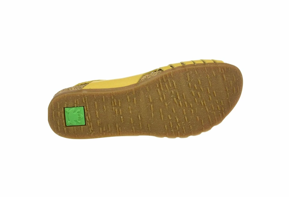 El Naturalista Ladies Shoes El Naturalista 5246 Zumaia Natural Grain Corn Yellow Sandals Made In Spain 6 El Naturalista Ladies Shoes El Naturalista 5246 Zumaia Natural Grain Corn Yellow Sandals Made In Spain - Image 6