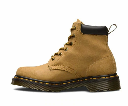 Dr. Martens Boots Dr. Martens 939 Tan Brun Clair Greasy Suede 6 Eyelet Ankle Boot 8 Dr. Martens Boots Dr. Martens 939 Tan Brun Clair Greasy Suede 6 Eyelet Ankle Boot - Image 8