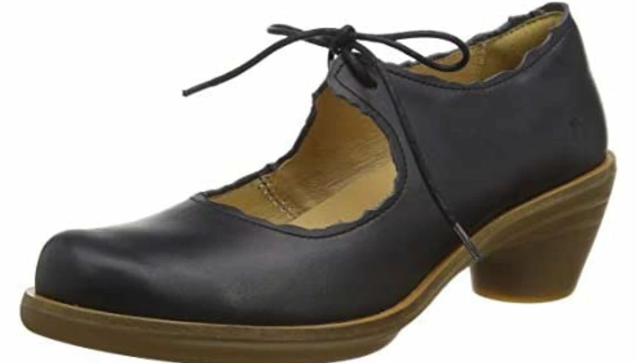 El Naturalista Ladies Shoes El Naturalista 5354 Black Lace Up Court Shoe Made In Spain 1 El Naturalista Ladies Shoes El Naturalista 5354 Black Lace Up Court Shoe Made In Spain