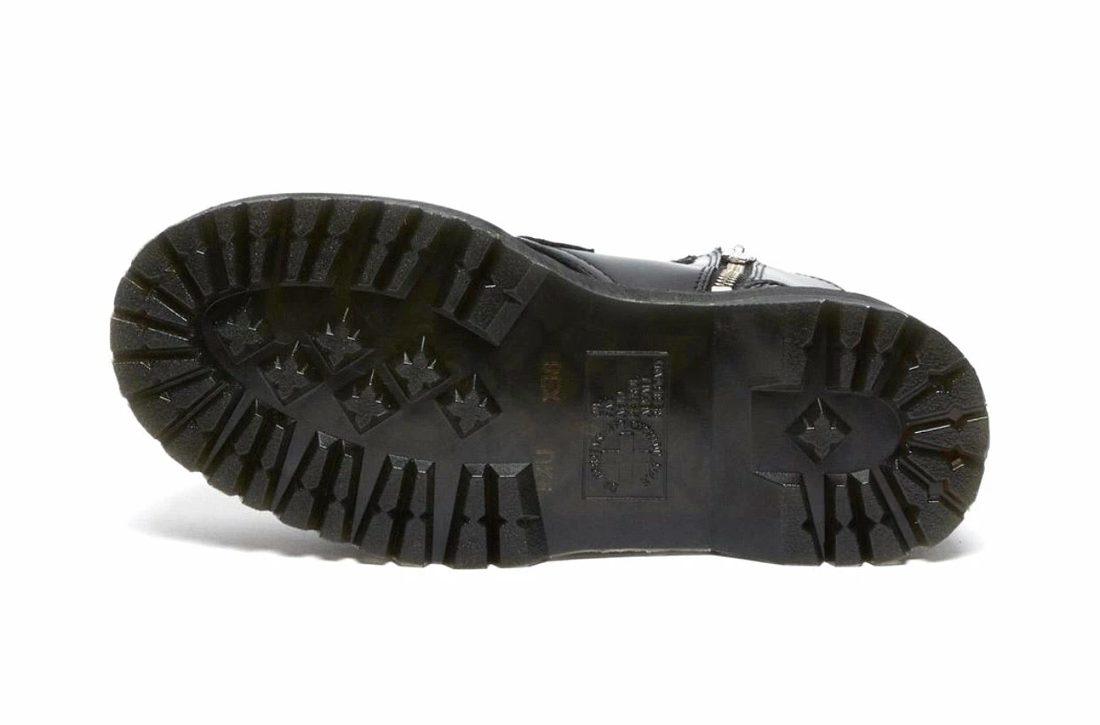 Dr. Martens Boots Dr. Martens Jadon Max Hardware Black 4 Strap Zip Platform Ankle Boot 6 Dr. Martens Boots Dr. Martens Jadon Max Hardware Black 4 Strap Zip Platform Ankle Boot - Image 6