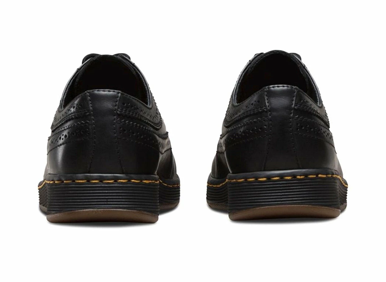 Dr. Martens Shoes Dr. Martens Gabe Black Temperley SoftWair Brogue 5 Eyelet Shoe 4 Dr. Martens Shoes Dr. Martens Gabe Black Temperley SoftWair Brogue 5 Eyelet Shoe - Image 4
