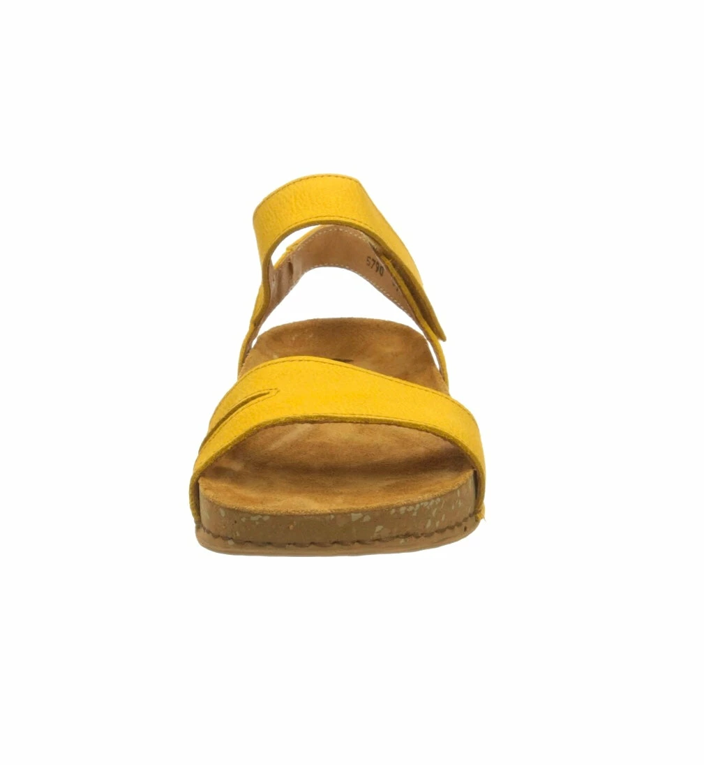 El Naturalista Ladies Shoes El Naturalista 5790 Curry Yellow Balance Pleasant Sandals Made In Spain 2 El Naturalista Ladies Shoes El Naturalista 5790 Curry Yellow Balance Pleasant Sandals Made In Spain - Image 2