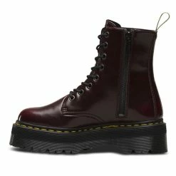 Dr. Martens Boots Dr. Martens Vegan Jadon II Cherry Red Platform Ankle 8 Eyelet Boot -El Naturalista store image eb3f13b8 9f46 4783 9d61 10a41a8a84f4 2048x