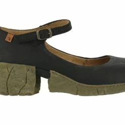 El Naturalista Ladies Shoes El Naturalista 5480 Black Mary Jane Made In Spain