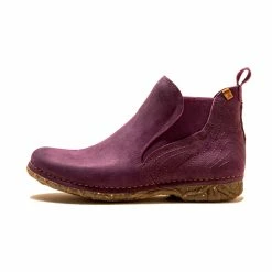 El Naturalista Ladies Boots El Naturalista 5465 Mora Purple Angkor Chelsea Boot Made In Spain