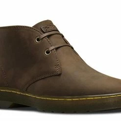 Dr. Martens Boots Dr. Martens Cabrillo Crazy Horse Brown 2 Eyelet Ankle Boot