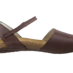 El Naturalista Ladies Shoes El Naturalista N412 Brown Flats Sandals Made In Spain