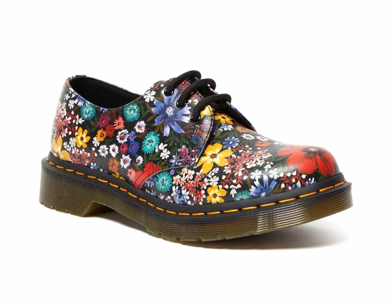 Dr. Martens Shoes Dr. Martens 1461 Multi Wanderlust Smooth Floral 3 Eyelet Shoe 1 Dr. Martens Shoes Dr. Martens 1461 Multi Wanderlust Smooth Floral 3 Eyelet Shoe