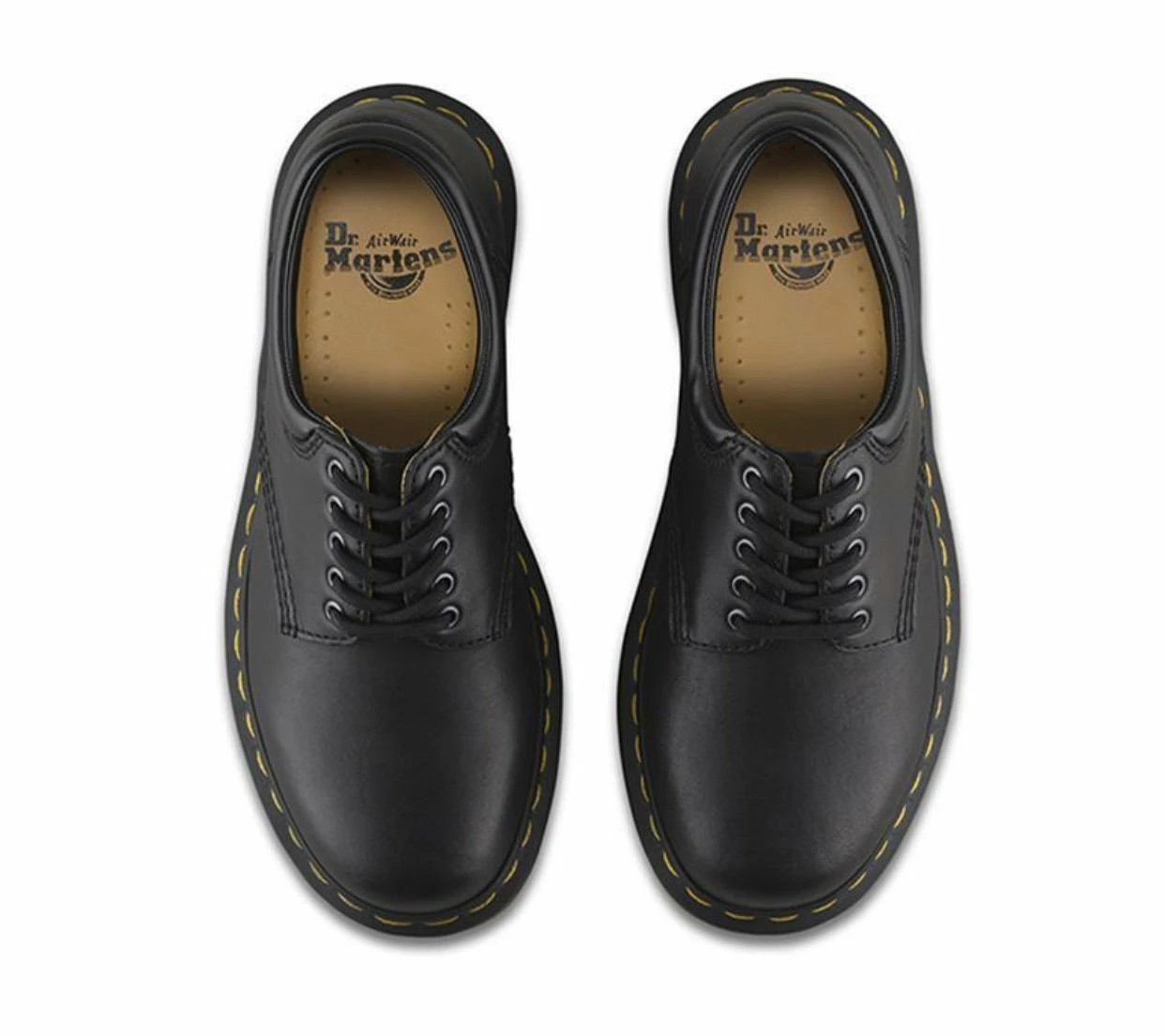 Dr. Martens Shoes Dr. Martens 8053 Nappa Black 5 Eyelet Shoe 4 Dr. Martens Shoes Dr. Martens 8053 Nappa Black 5 Eyelet Shoe - Image 4