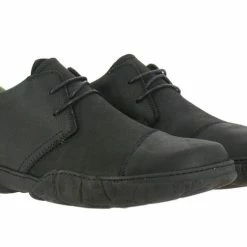 El Naturalista Mens Shoes El Naturalista N5080 Black Turtle Lace Up 2 Eyelet Shoe Made In Spain