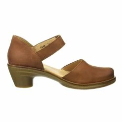 El Naturalista Ladies Shoes El Naturalista 5365 Aqua Wood Pleasant Velcro Court Shoe Made In Spain