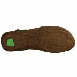 El Naturalista Ladies Shoes El Naturalista N412 Pleasant Selva Green Wakataua Flats Made In Spain -El Naturalista store n412 2048x
