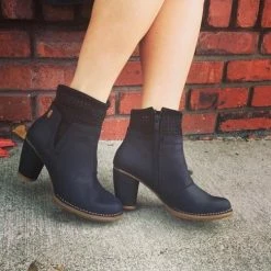 El Naturalista Ladies Boots El Naturalista N495 Black Zip Ankle Boot Made In Spain 14 El Naturalista Ladies Boots El Naturalista N495 Black Zip Ankle Boot Made In Spain -El Naturalista store n495black3 2048x