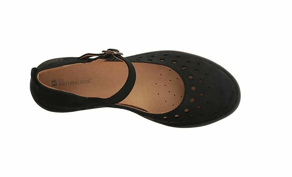 El Naturalista Ladies Shoes El Naturalista 5320 Black Court Shoe Made In Spain 4 El Naturalista Ladies Shoes El Naturalista 5320 Black Court Shoe Made In Spain - Image 4