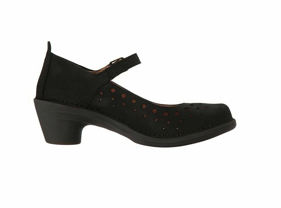 El Naturalista Ladies Shoes El Naturalista 5320 Black Court Shoe Made In Spain 5 El Naturalista Ladies Shoes El Naturalista 5320 Black Court Shoe Made In Spain - Image 5