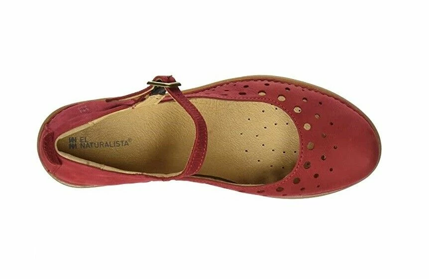 El Naturalista Ladies Shoes El Naturalista 5320 Tibet Red Court Shoe Made In Spain 5 El Naturalista Ladies Shoes El Naturalista 5320 Tibet Red Court Shoe Made In Spain - Image 5