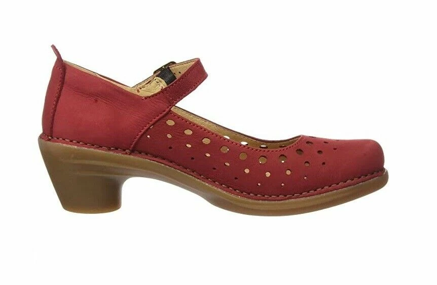 El Naturalista Ladies Shoes El Naturalista 5320 Tibet Red Court Shoe Made In Spain 1 El Naturalista Ladies Shoes El Naturalista 5320 Tibet Red Court Shoe Made In Spain